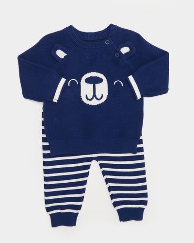 Two-Piece Bear knit set (0-12 months)